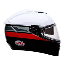 Kask integralny BELL LITHIUM ECE6 MOTION WHITE RED czarny biały czerwony