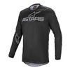 Bluza cross ALPINESTARS FLUID GRAPHITE BLACK/DARK GREY czarny szary