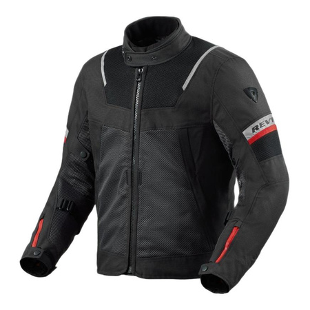 Kurtka tekstylna REVIT TORNADO 4 H2O BLACK/ANTHRACITE czarny czerwony szary
