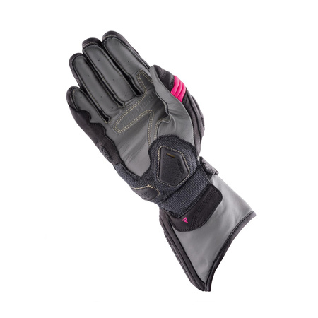 Rękawice sportowe damskie REBELHORN REBEL LADY BLACK/PINK czarny różowy