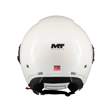 Kask otwarty MT VIALE SV S PURE WHITE biały