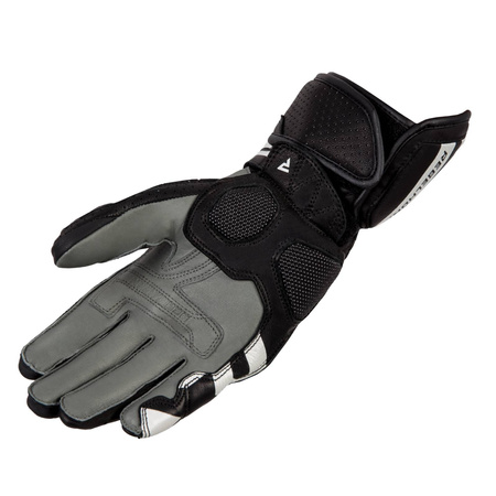 Rękawice sportowe REBELHORN FIGHTER BLACK/WHITE czarny biały