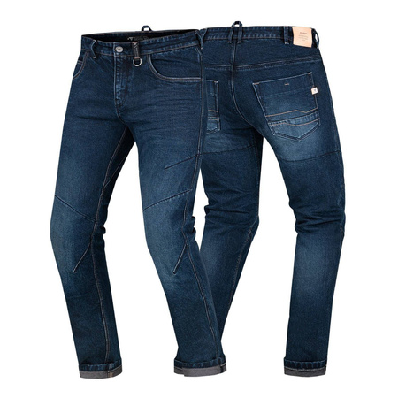 Jeansy motocyklowe SHIMA DEVON MEN DARK BLUE granatowy niebieski