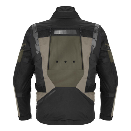 Kurtka tekstylna SPIDI 4 SEASON EVO MILITAR zielony czarny