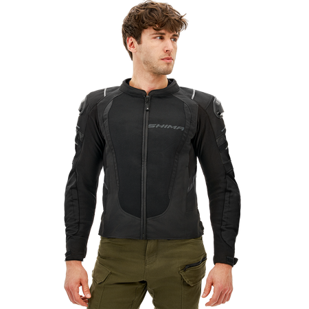 Kurtka tekstylna SHIMA MESH PRO 2.0 BLACK czarny