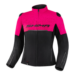 Kurtka tekstylna damska SHIMA DRIFT LADY PINK różowy czarny