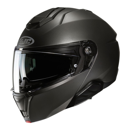 Kask szczękowy HJC I91 SEMI FLAT TITANIUM grafitowy