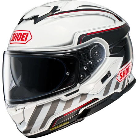 Kask integralny SHOEI GT AIR 3 DISCIPLINE TC-6 biały czerwony czarny