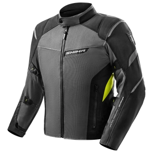 Kurtka tekstylna SHIMA RUSH 2.0 VENTED FLUO szary żółty fluo czarny