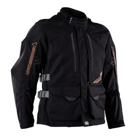 Kurtka tekstylna LEATT ADV DRITOUR 5.5 STEALTH czarny szary