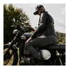 Jeansy motocyklowe damskie OZONE STRIKER LADY SLIM FIT WASHED GREY szary