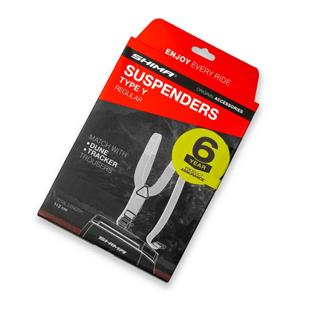 Szelki do spodni SHIMA SUSPENDERS TYPE Y REGULAR czarny