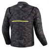 Kurtka tekstylna SHIMA DRIFT MEN CAMO czarny szary żółty fluo