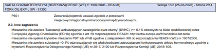 Olej do amortyzatorów MOTUL FORKOIL EXP 5W (1L)
