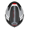 Kask szczękowy AXXIS GHOSTFIGHTER SV SLEEK A2 GLOSS szary grafitowy pomarańczowy fluo