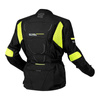 Kurtka tekstylna OZONE SAHARA BLACK/FLUO YELLOW czarny żółty fluo