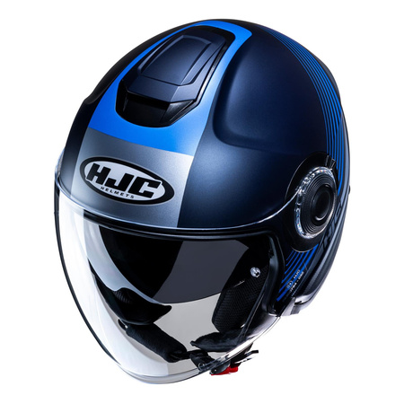 Kask otwarty HJC I40N DOVA BLUE/BLACK niebieski czarny