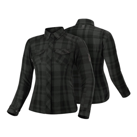 Koszula motocyklowa damska SHIMA RENEGADE LADY BLACK czarny szary