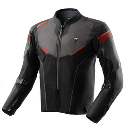 Kurtka tekstylna REBELHORN HIFLOW V BLACK/GREY/RED czarny szary czerwony