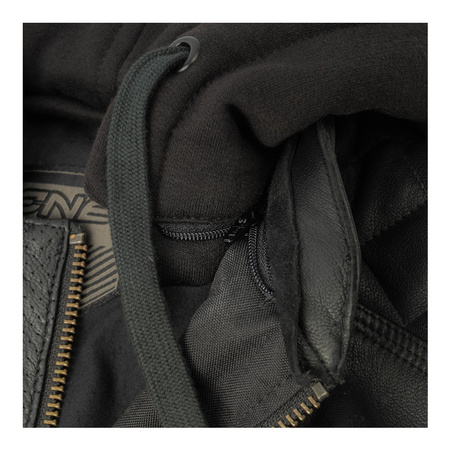 Kurtka skórzana OZONE STRIKER BLACK czarny