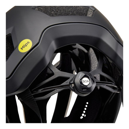 Kask rowerowy FOX CROSSFRAME PRO BLACK MATT czarny mat