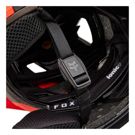 Kask rowerowy FOX PROFRAME RS NUF ORANGE FLAME pomarańczowy fluo