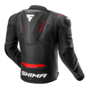 Kurtka skórzana SHIMA MISSION ST G2 BLACK/RED czarny czerwony