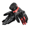 Rękawice miejskie REBELHORN VIPER BLACK/GREY/FLUO RED czarny szary czerwony fluo