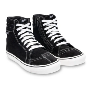 Trampki motocyklowe BROGER CALIFORNIA BLACK/WHITE czarny biały