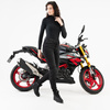 Trampki motocyklowe damskie SHIMA REBEL 2.0 WP LADY BLACK czarny