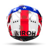 Kask integralny AIROH CONNOR NATION GLOSS biały czerwony niebieski czarny