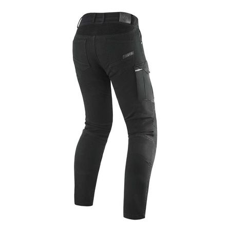 Jeansy motocyklowe REBELHORN VANDAL TWILL BLACK czarny