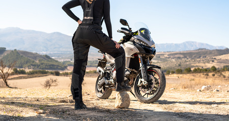 Spodnie tekstylne damskie SHIMA HERO 2.0 LADY BLACK czarny