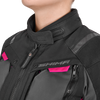 Kurtka tekstylna damska SHIMA HERO 2.0 LADY PINK czarny szary różowy