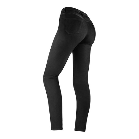 Jeansy motocyklowe damskie SECA ANGEL BLACK czarny