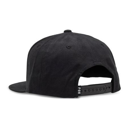 Czapka z daszkiem FOX HEAD SNAPBACK BLACK/CHARCOAL czarny