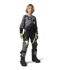 Spodnie cross dziecięce FOX JUNIOR 180 XPOZR PEWTER czarny szary żółty fluo