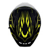 Kask integralny OZONE SPRINT BLACK/GREY/FLO YELLOW szary żółty fluo czarny