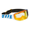 Gogle motocyklowe FOX AIRSPACE RKANE ORANGE/BLUE pomarańczowy niebieski