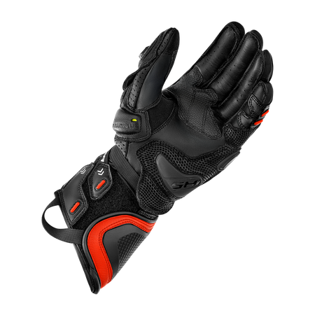 Rękawice sportowe SHIMA RS-3 RED FLUO czarny czerwony fluo