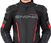 Kurtka tekstylna SHIMA SOLID 2.0 RED czarny czerwony