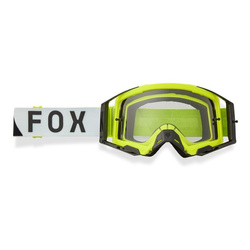 Gogle motocyklowe FOX AIRSPACE TINE SMOKE FLUO YELLOW żółty fluo