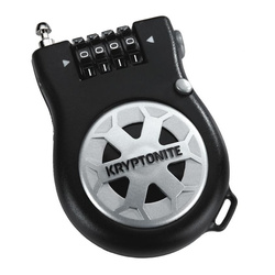 Linka KRYPTONITE R2 RETRACTOR COMBO CABLE czarny