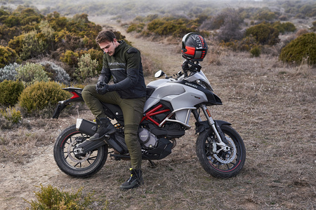 Kurtka tekstylna SHIMA DRIFT MEN KHAKI zielony czarny