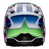 Kask cross dziecięcy FOX JUNIOR V1 GAMA MULTI fioletowy biały różowy niebieski zielony czarny