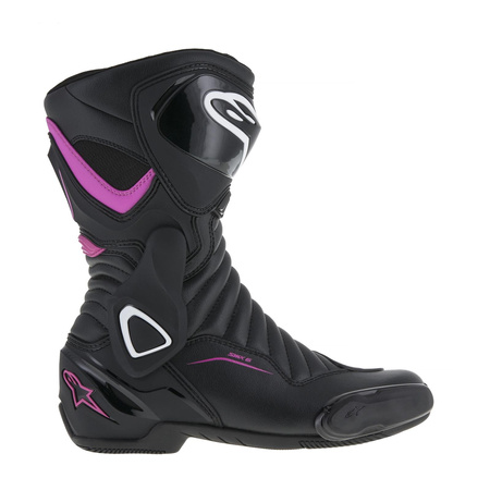 Buty sportowe damskie ALPINESTARS SMX-6 V2 LADY BLACK/FUCHSIA/WHITE czarny różowy