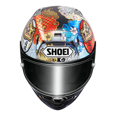 Kask integralny SHOEI X-SPR PRO MARQUEZ MOTEGI 5 TC-1 niebieski czerwony