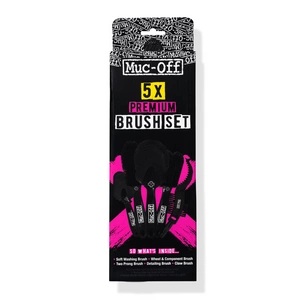 Zestaw 5 szczotek MUC-OFF PREMIUM BRUSH KIT