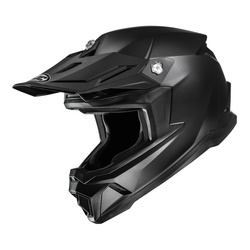 Kask cross dziecięcy HJC Y50 SOLID SEMI FLAT BLACK czarny mat