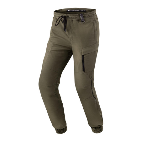 Spodnie motocyklowe SHIMA JOGGSTER KHAKI zielony